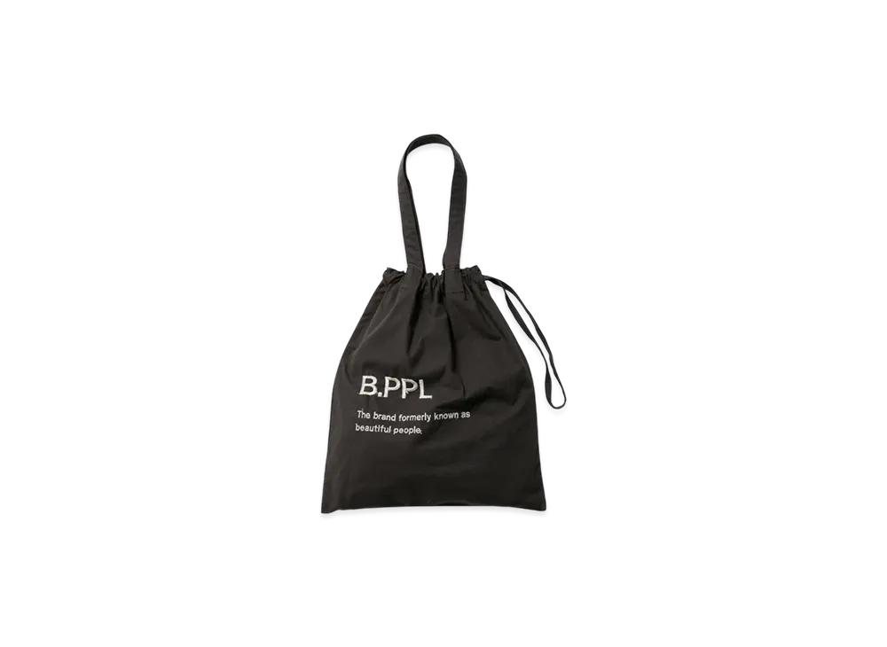 beautiful people B.PPL Gathering Tote Bag "Charcoal"