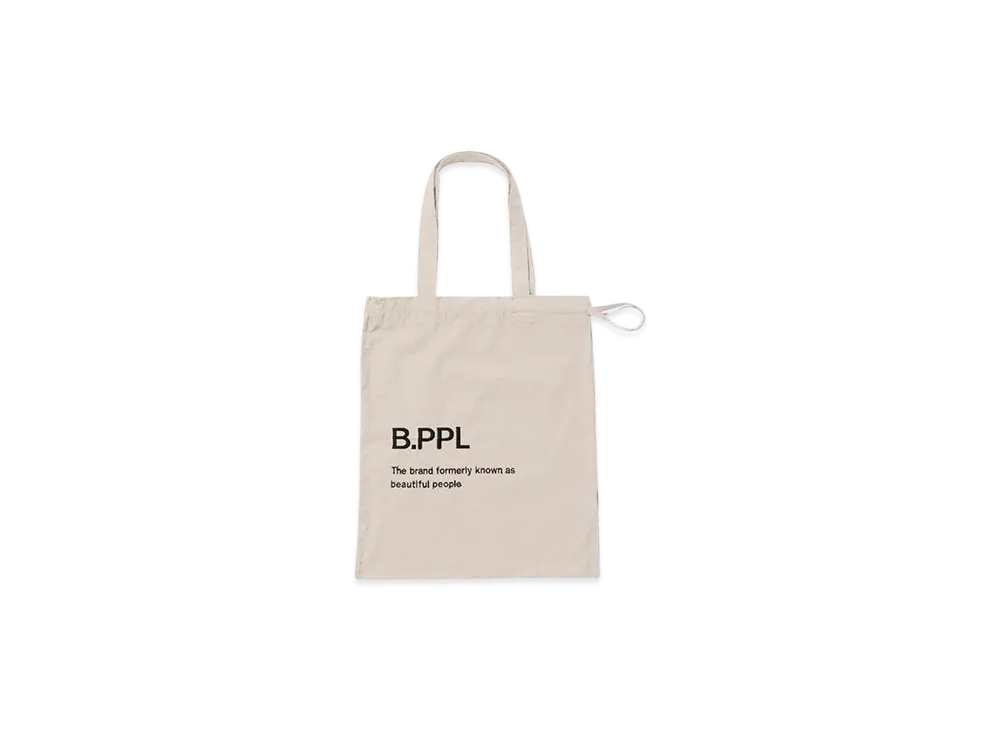 beautiful people B.PPL Gathering Tote Bag "Beige"