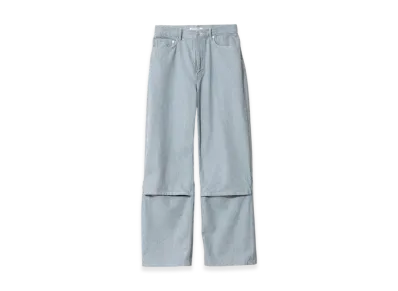 beautiful people Recycling Denim Flip Hem Pants "Saxe"