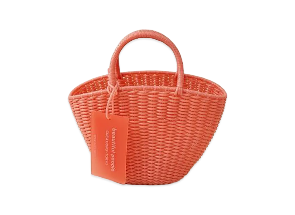 beautiful people Women's Wide Tube Knitting Basket S "Pink"