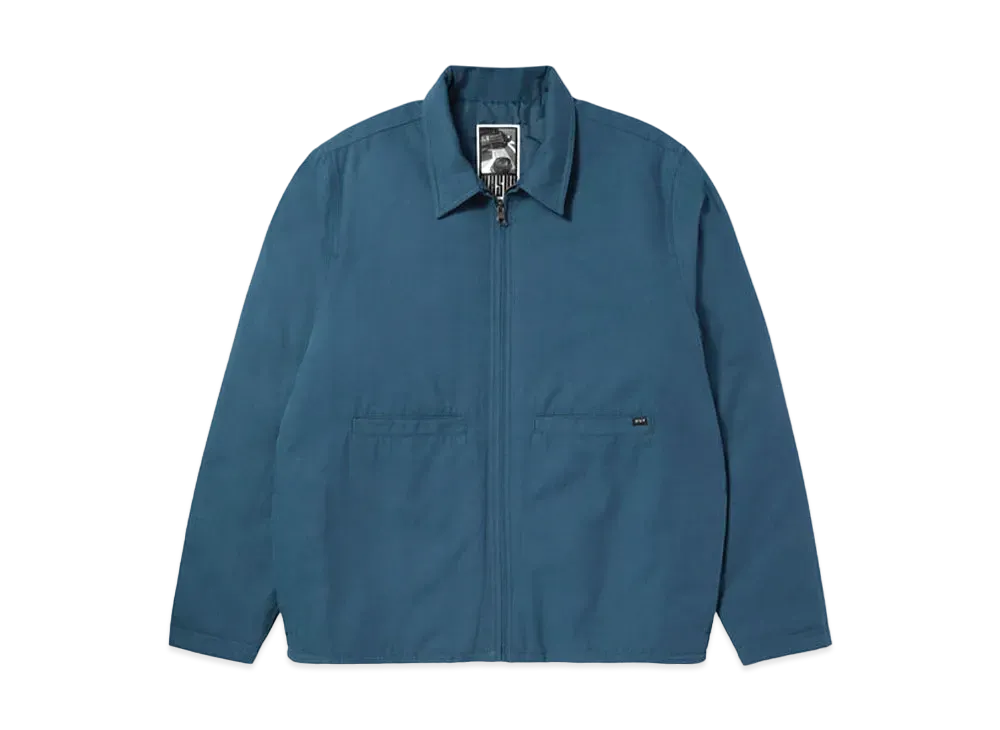 HUF Mason Reversible Shacket "Oil Blue"