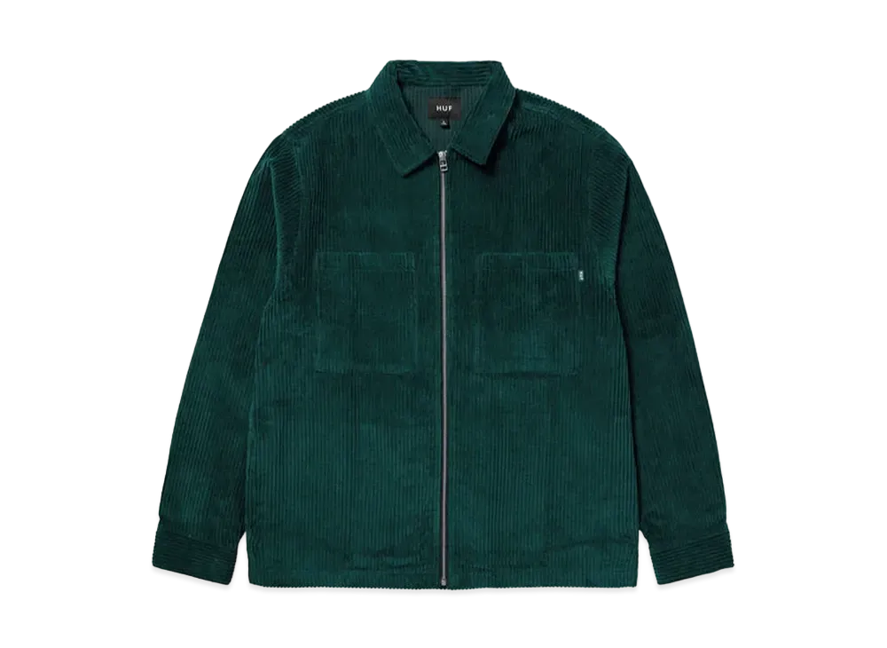 HUF Two Tone Corduroy Zip Shacket "Sycamore"