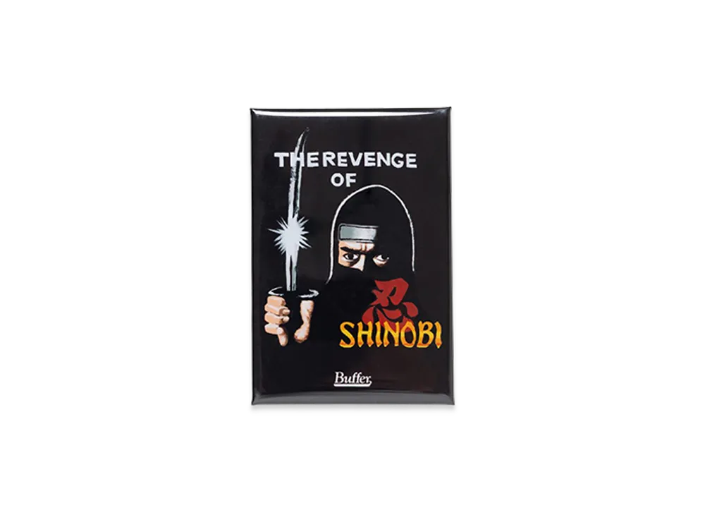 Buffer x Sega Shinobi Badge "Black"