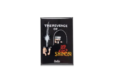Buffer x Sega Shinobi Badge "Black"