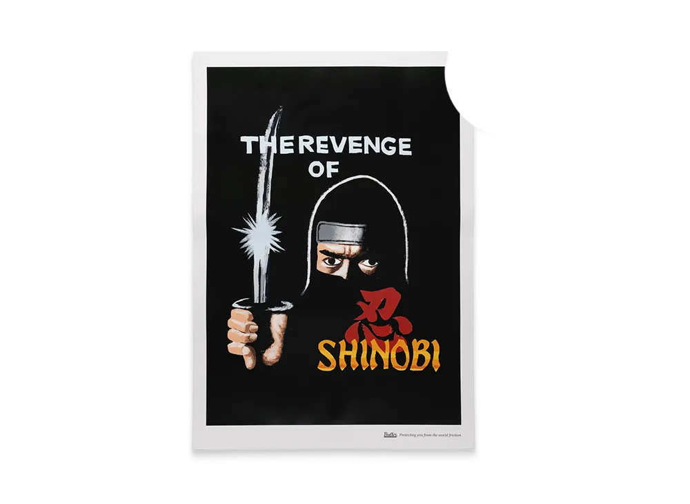 Buffer x Sega Shinobi Poster "Black"