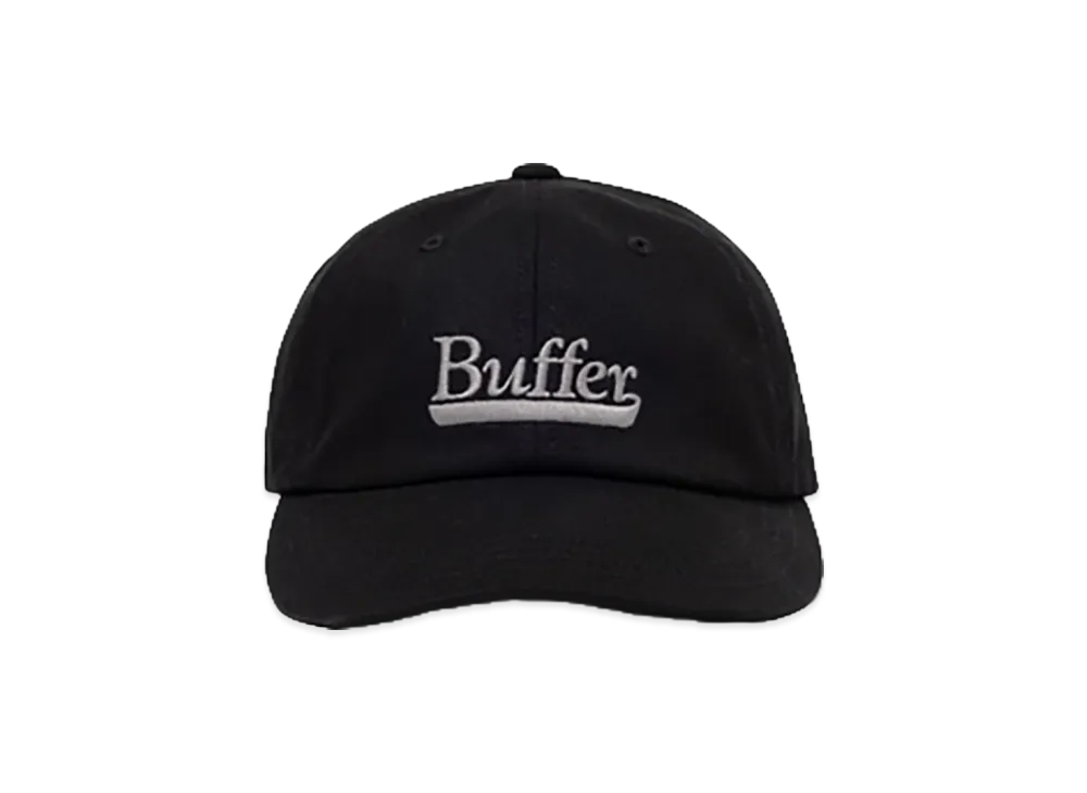 Buffer 6 Panel Cap Club Team "Black"