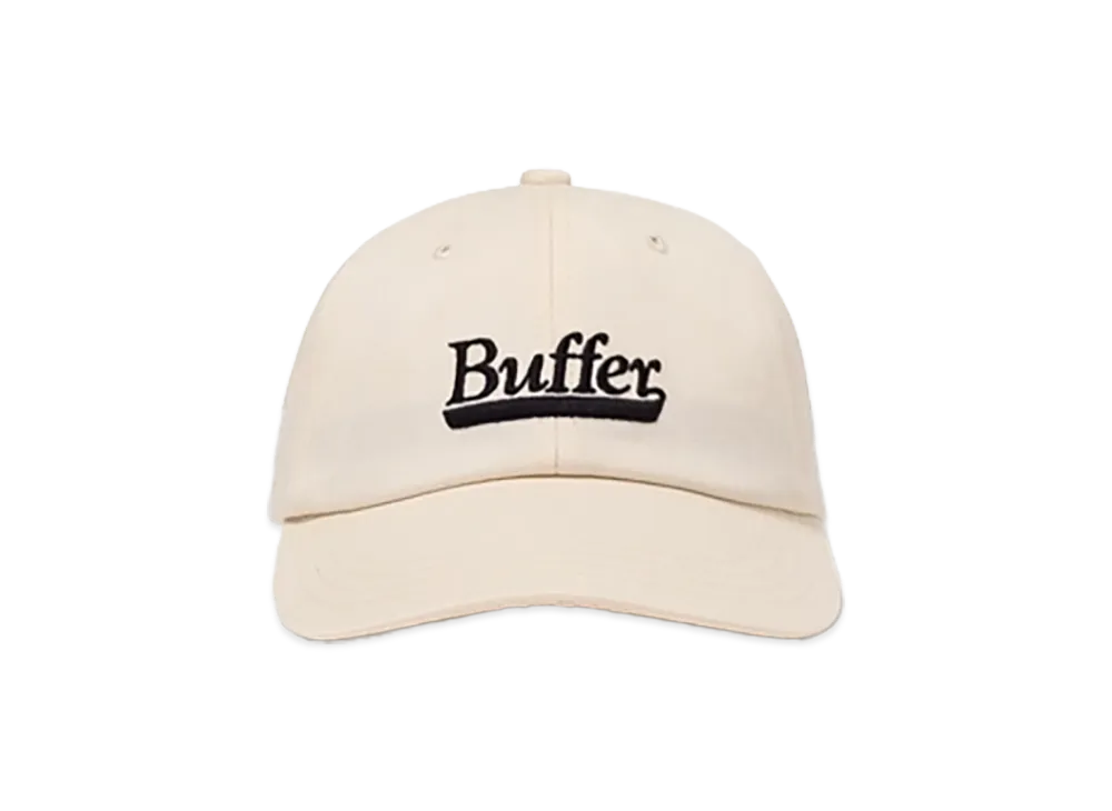 Buffer 6 Panel Cap Club Team "White"