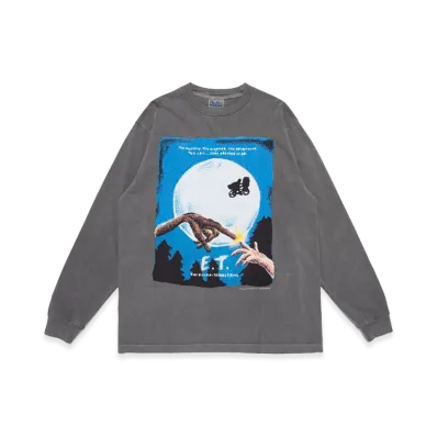 Buffer x E.T. LS Tee Fly Me To The Moon "Black"
