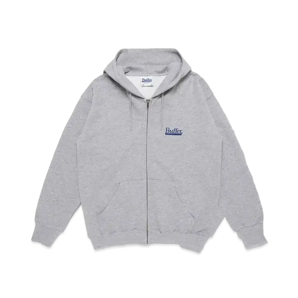 Buffer Zip Up Hoody "Gray"