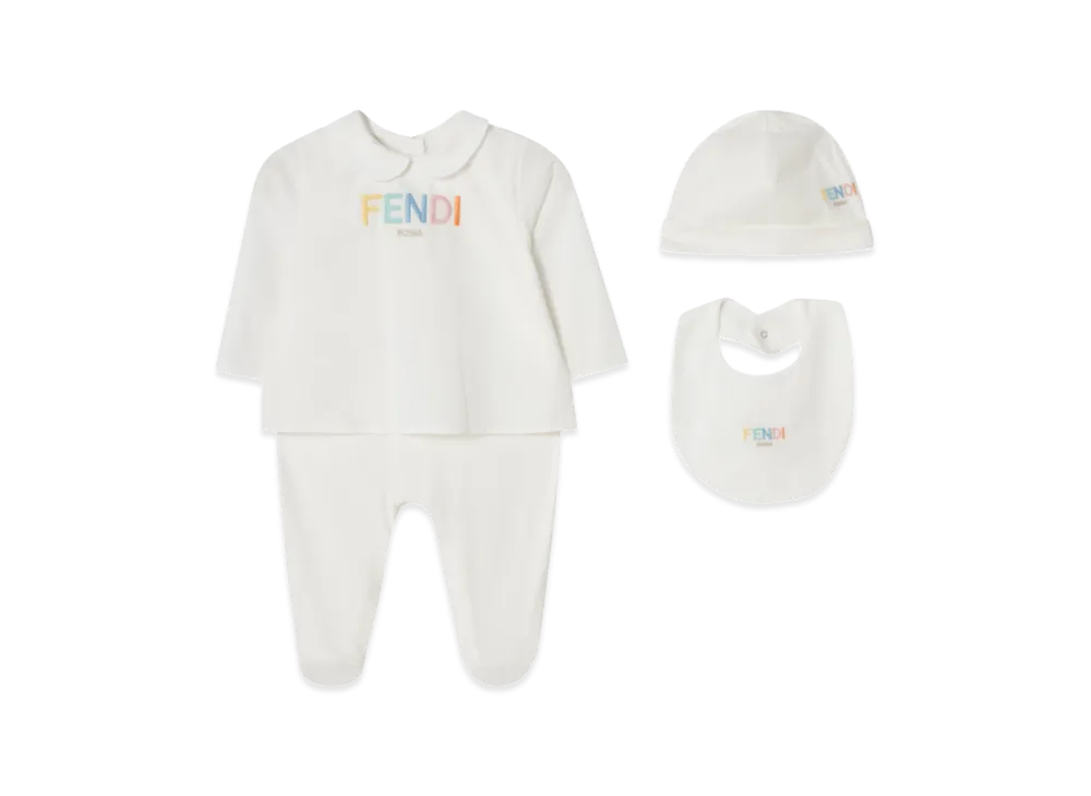 FENDI Kids Top "Chalk"
