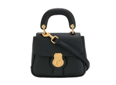 Burberry Dk88 Leather 2Way Bag "Black"