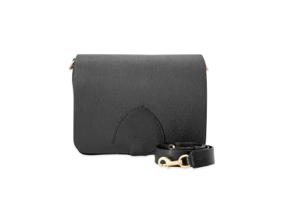 Burberry Satchel Leather Shoulder Bag "Black"