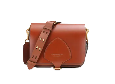 Burberry Satchel Leather Shoulder Bag "Brown"