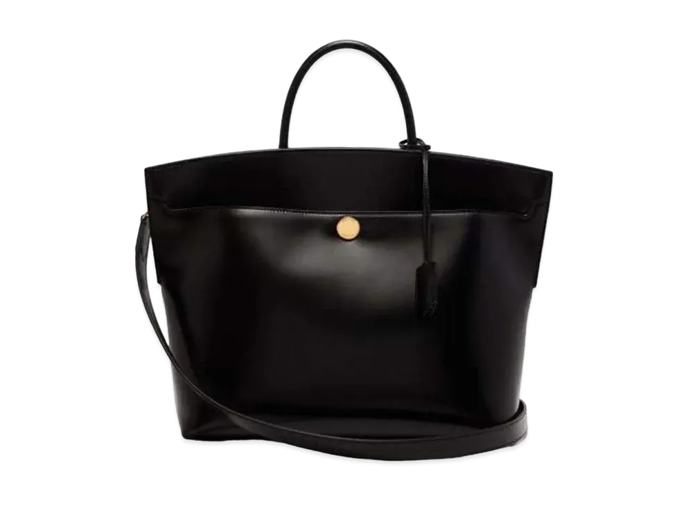 Burberry Society Leather 2Way Bag "Black"