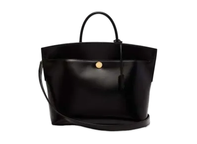 Burberry Society Leather 2Way Bag "Black"