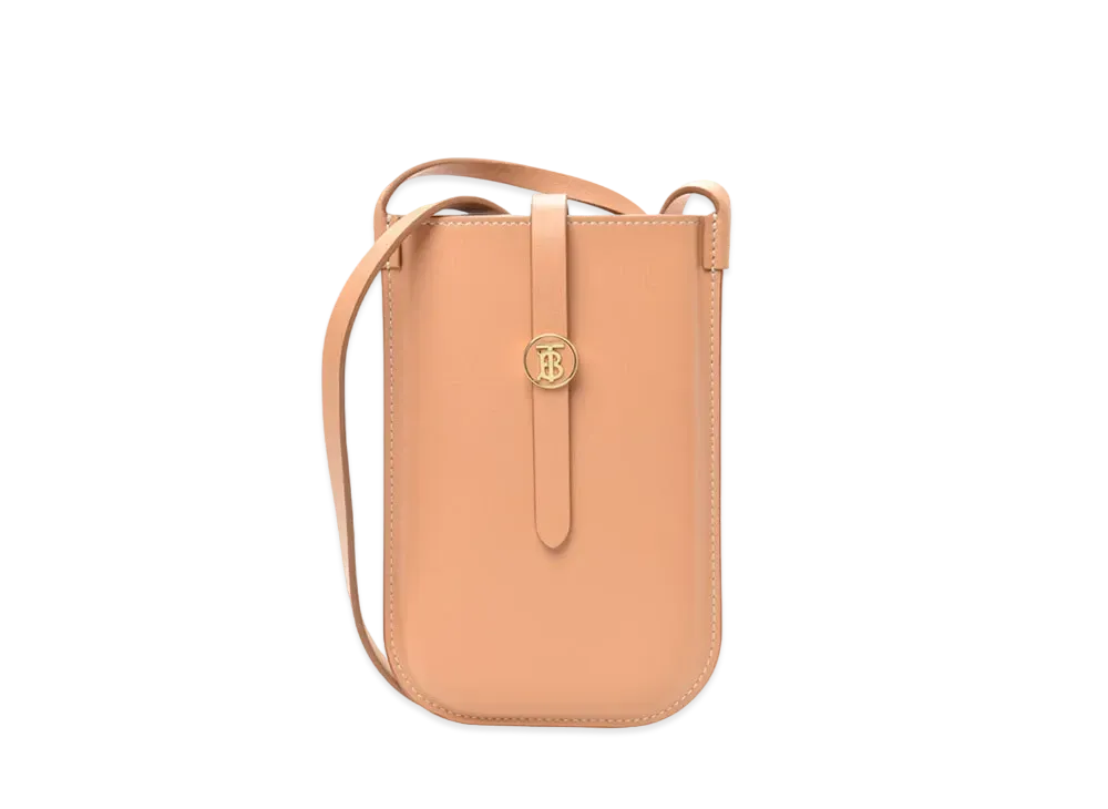 Burberry Anne Leather Phone Case Shoulder Bag Light "Beige"