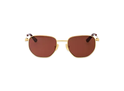 Bottega Veneta Sunglasses "Gold"