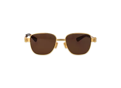 Bottega Veneta Sunglasses "Gold"