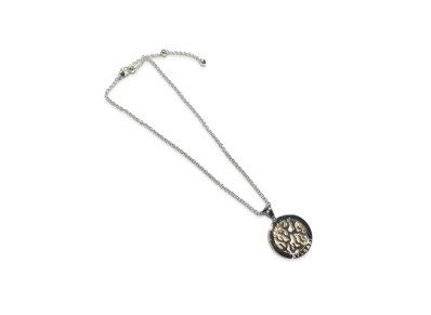 BVLGARI Tondo Fire Necklace "White Gold"