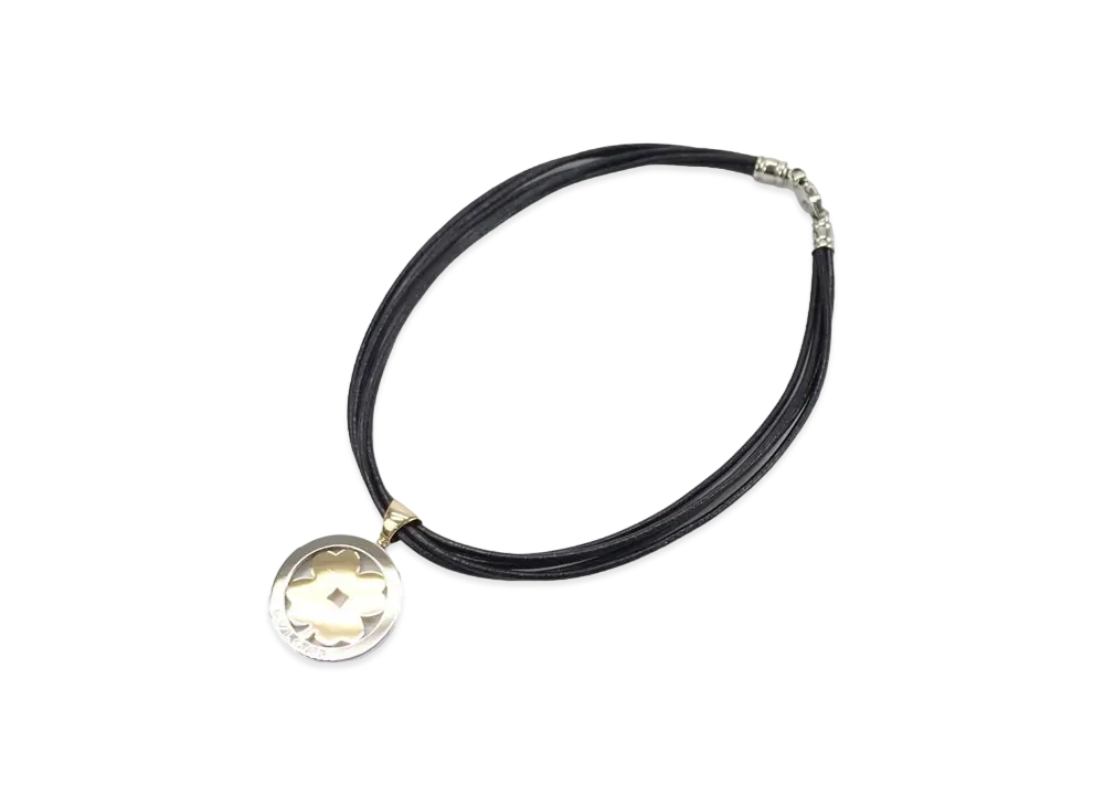 BVLGARI Tondo Clover Necklace "Yellow Gold"