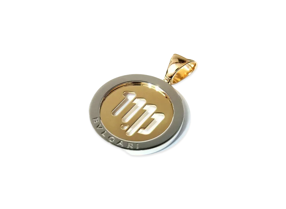 BVLGARI Tondo Virgo Pendant Top "Yellow Gold"