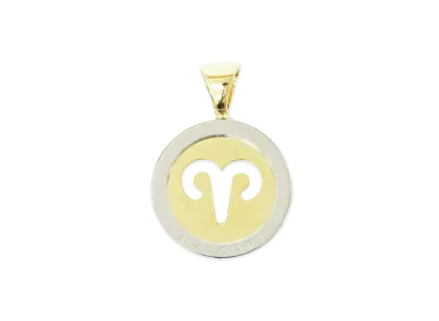 BVLGARI Tondo Aries Pendant Top "Yellow Gold"
