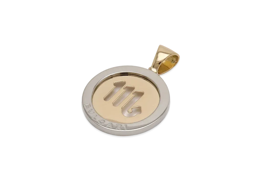 BVLGARI Tondo Scorpio Pendant Top "Yellow Gold"