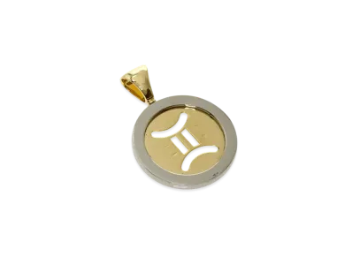 BVLGARI Tondo Gemini Pendant Top "Yellow Gold"
