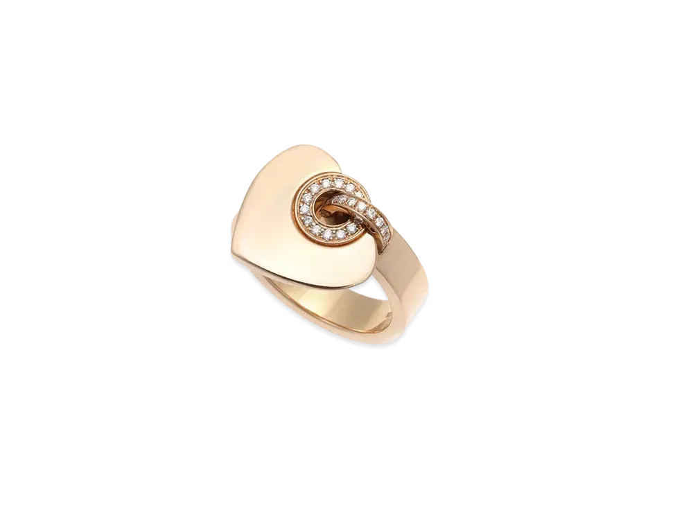 BVLGARI Bulgari Bulgari Cuore Ring "Pink Gold"