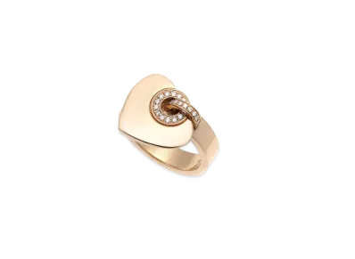 BVLGARI Bulgari Bulgari Cuore Ring "Pink Gold"