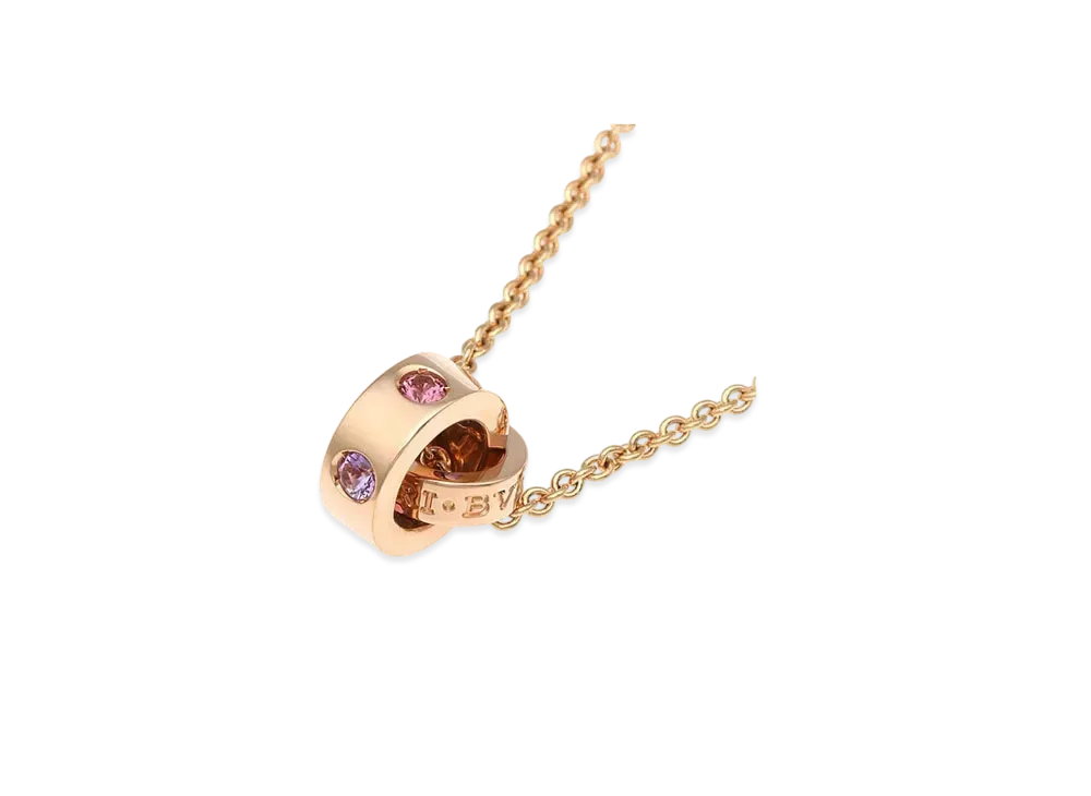 BVLGARI Bulgari Bulgari Roman Sorbet Necklace "Pink Gold"