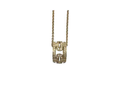 BVLGARI Parenthesi Diamond Necklace "Yellow Gold"