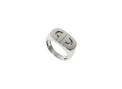 BVLGARI Parentesi Ring "White Gold"