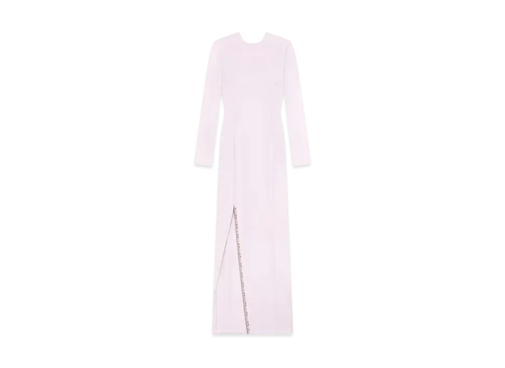 GIVENCHY Evening Dress With Crystals Details "Baby Pink"