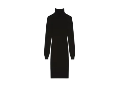 GIVENCHY Dress In Cashmere Tied At The Back "Black"