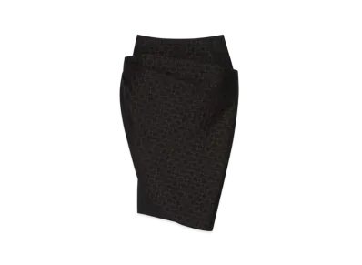 GIVENCHY Asymmetric Draped Skirt In Monogram 72 Jacquard "Black"