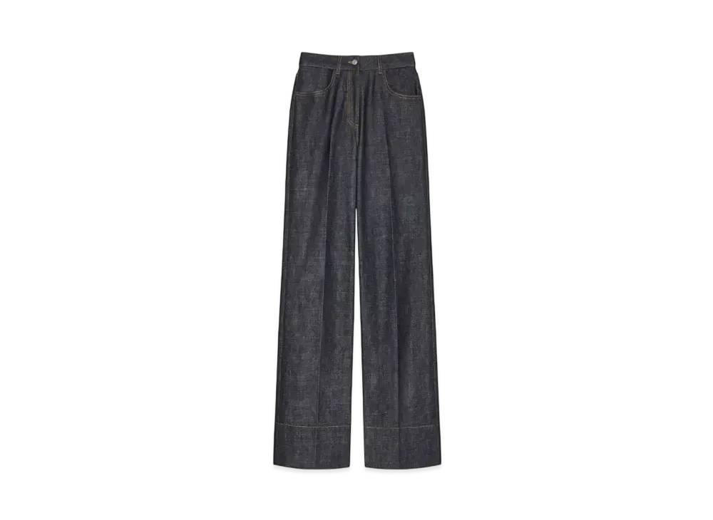 GIVENCHY Straight Jeans In Denim "Dark Blue"