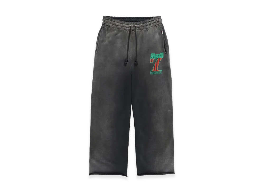 BOW WOW #7 Vinyl Sweat Pants Aged "Black"