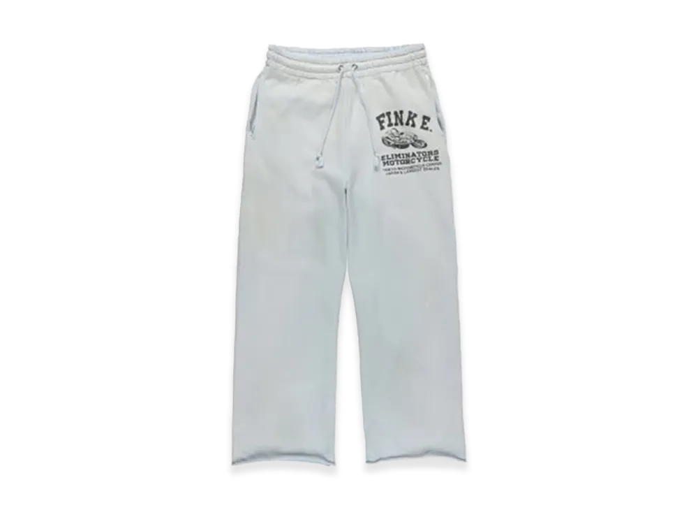 BOW WOW Fink E. Sweat Pants Aged "Light Blue"