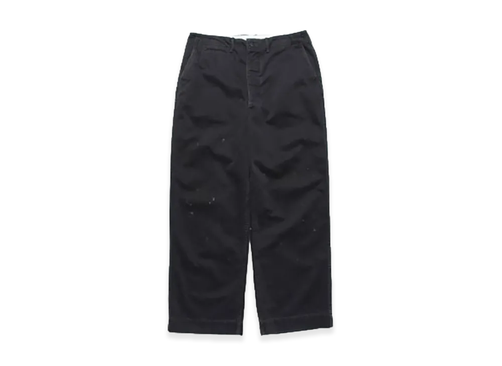 BOW WOW Black Work Trousers Aged "Black"
