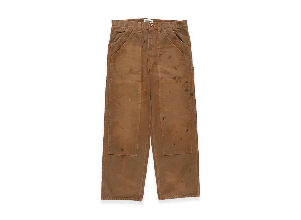 BOW WOW Brown Duck Double Knee Pants Aged "Brown"