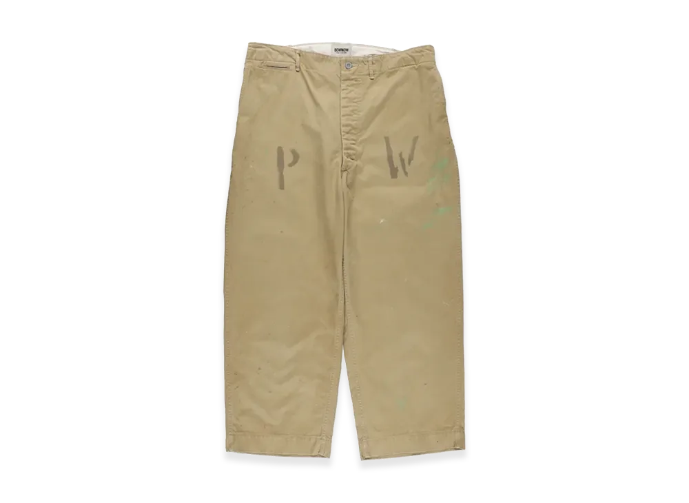 BOW WOW PW 41 Khaki Trousers Aged "Khaki"