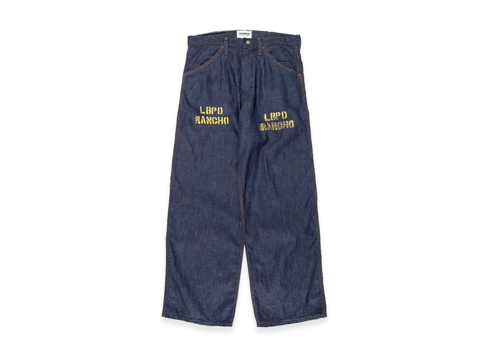 BOW WOW LBPD Prisoner Denim Pants "Indigo"