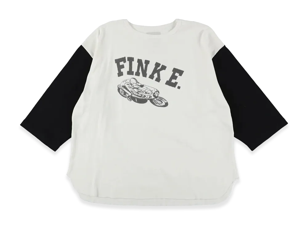 BOW WOW Fink E. Baseball Tee "Black/White"