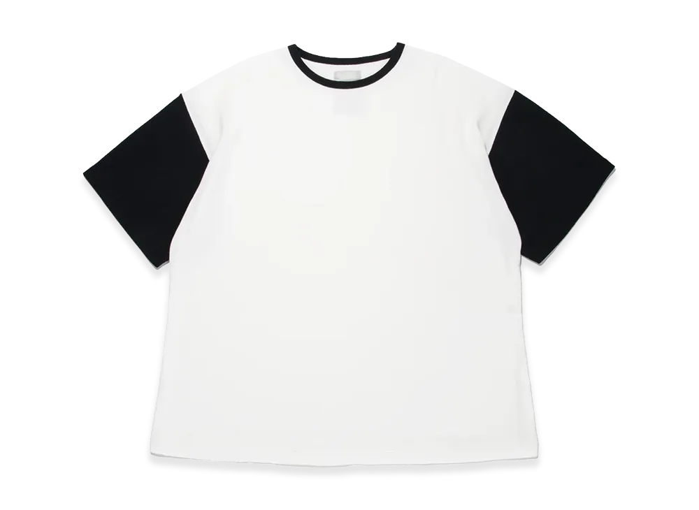 BOW WOW Ribbed SS CS "White/Black"