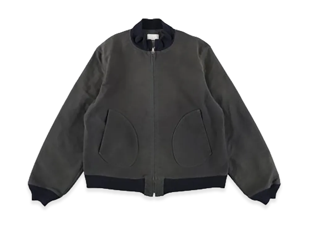 BOW WOW USN Deck Zip Jacket Aged "Navy"