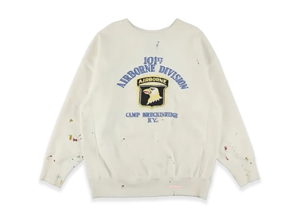 BOW WOW 101St Airborne Div. Sweatshirt Aged "White"