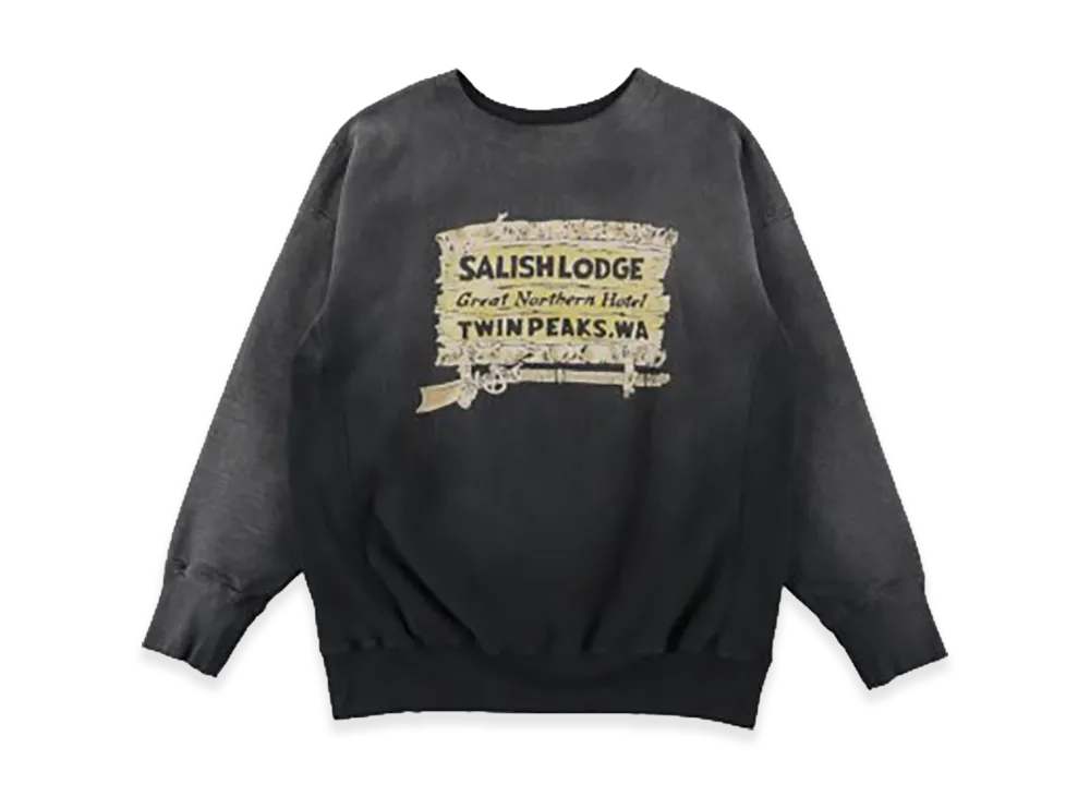 BOW WOW Salish Lodge Sweatshirt Aged "Black"