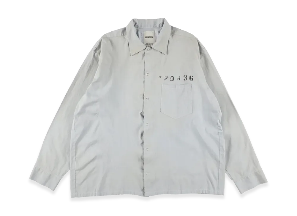 BOW WOW S.Bronx Co. Jail Shirt Aged "Light Blue"