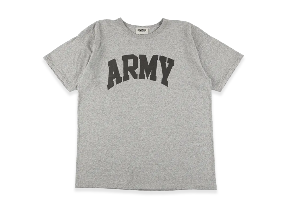 BOW WOW Army Tee "Grey"